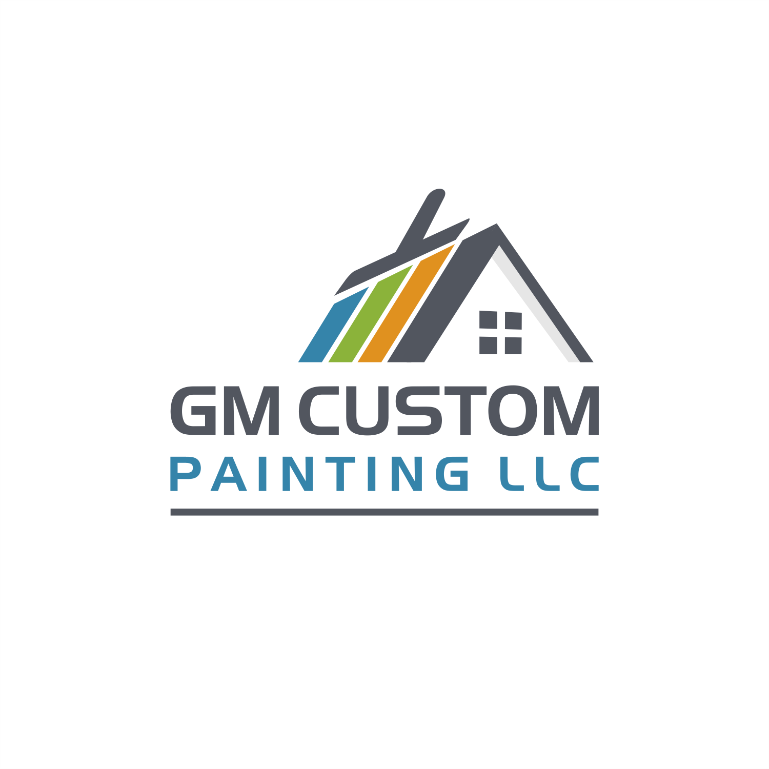 Diseño de Logo por ThiagoB para GM CUSTOM PAINTING LLC  | Diseño #28517439