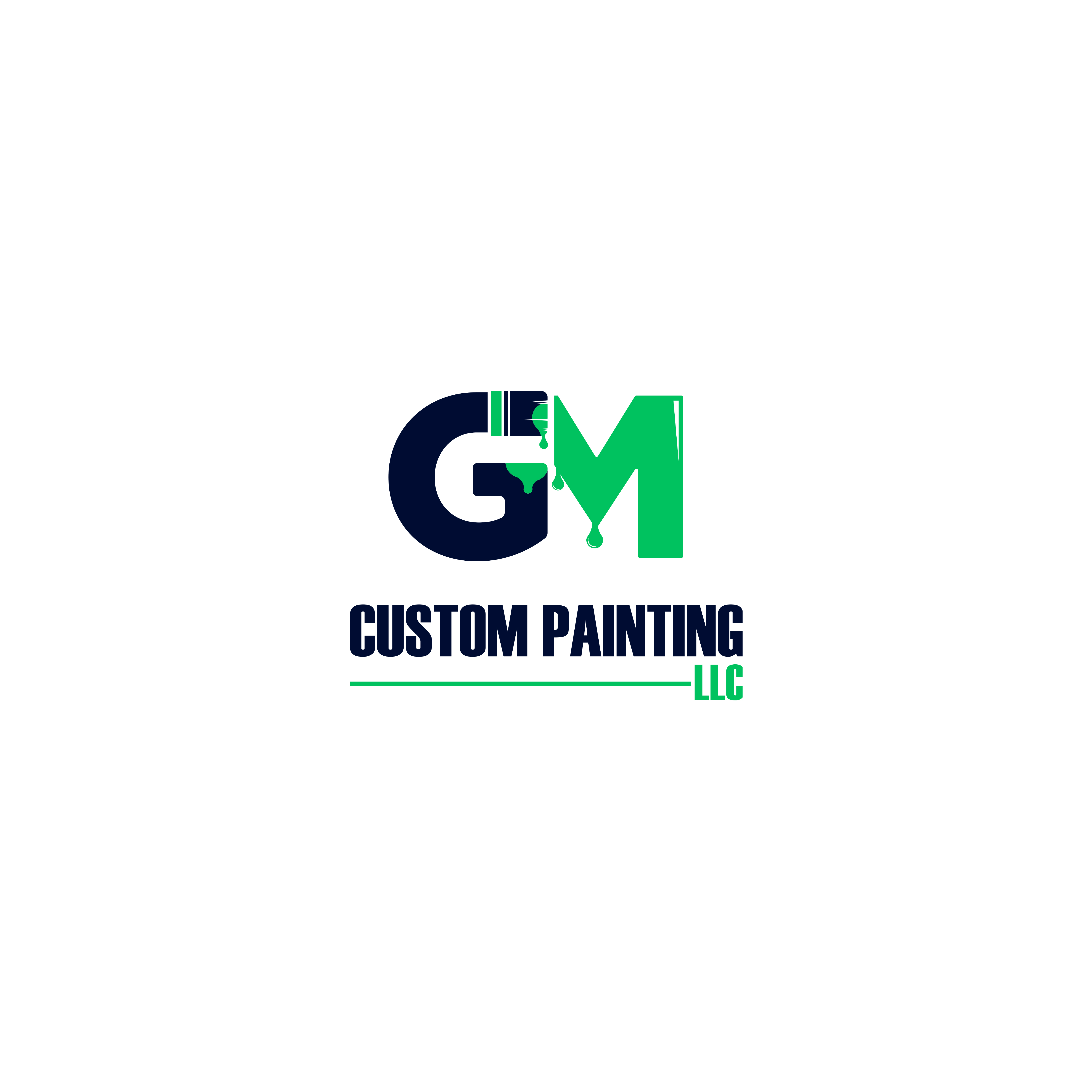 Logo Design by emmanuel 23 for GM CUSTOM PAINTING LLC  | Design #28518456