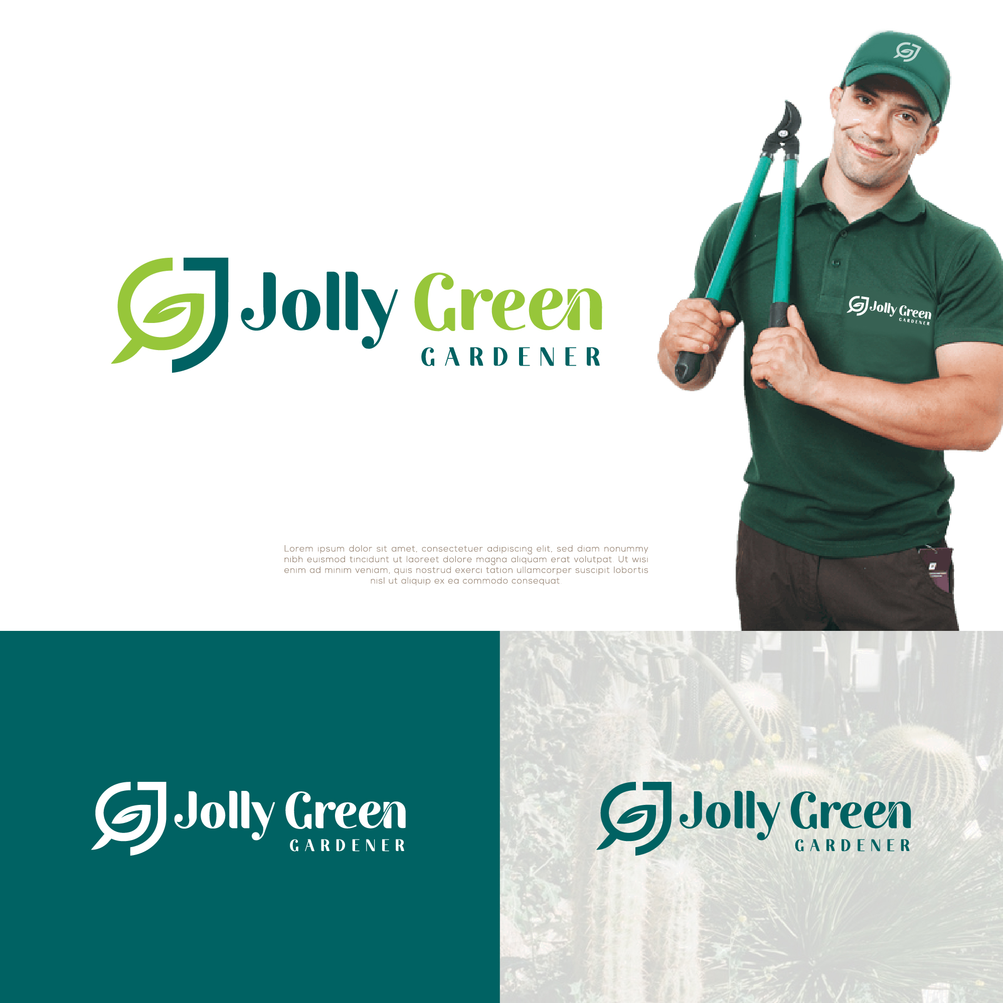 Logo Design by webeezine for Jolly Green Gardener | Design #28516084