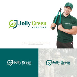 Logo Design by webeezine for Jolly Green Gardener | Design: #28516084