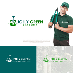 Logo Design by webeezine for Jolly Green Gardener | Design: #28516085