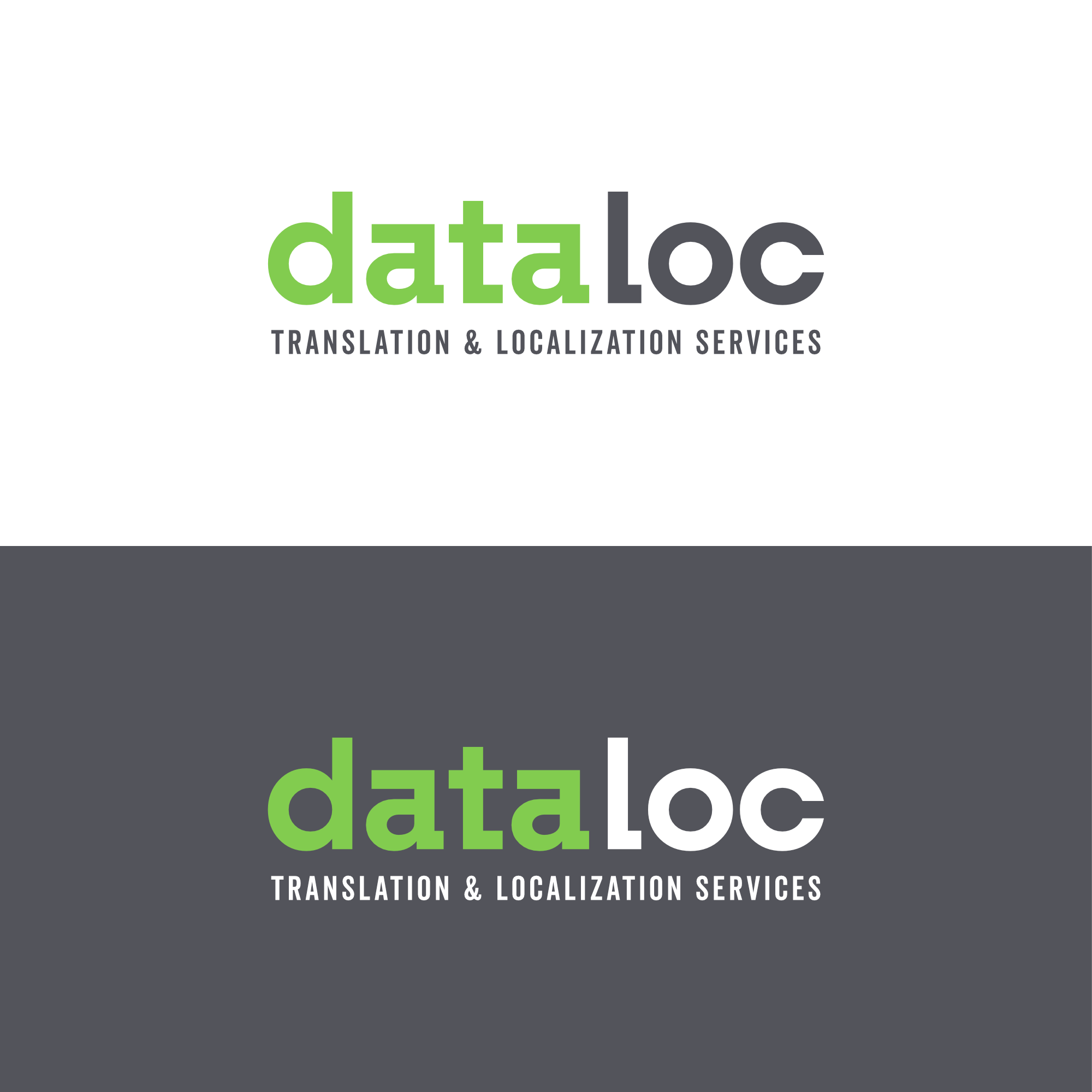 Diseño de Logo por EspadaDesign para Dataloc - Serviços de Tradução e Localização, Unip | Diseño #28520299