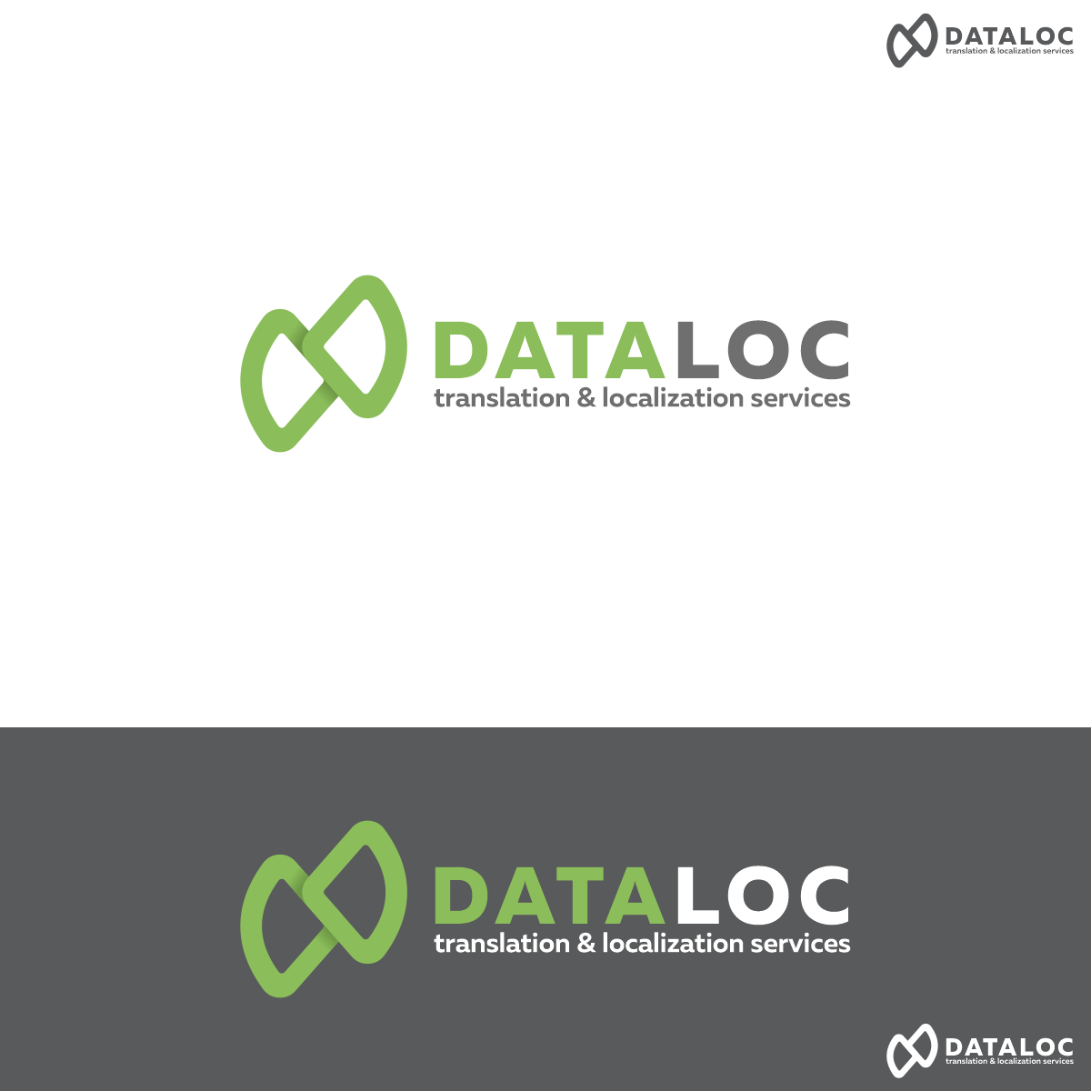 Logo Design by MiraUkraine for Dataloc - Serviços de Tradução e Localização, Unip | Design #28540687