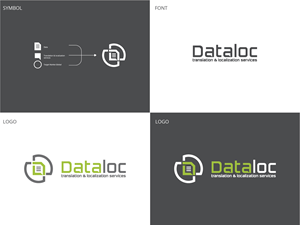 Logo Design by RuangDisain for Dataloc - Serviços de Tradução e Localização, Unip | Design: #28535019