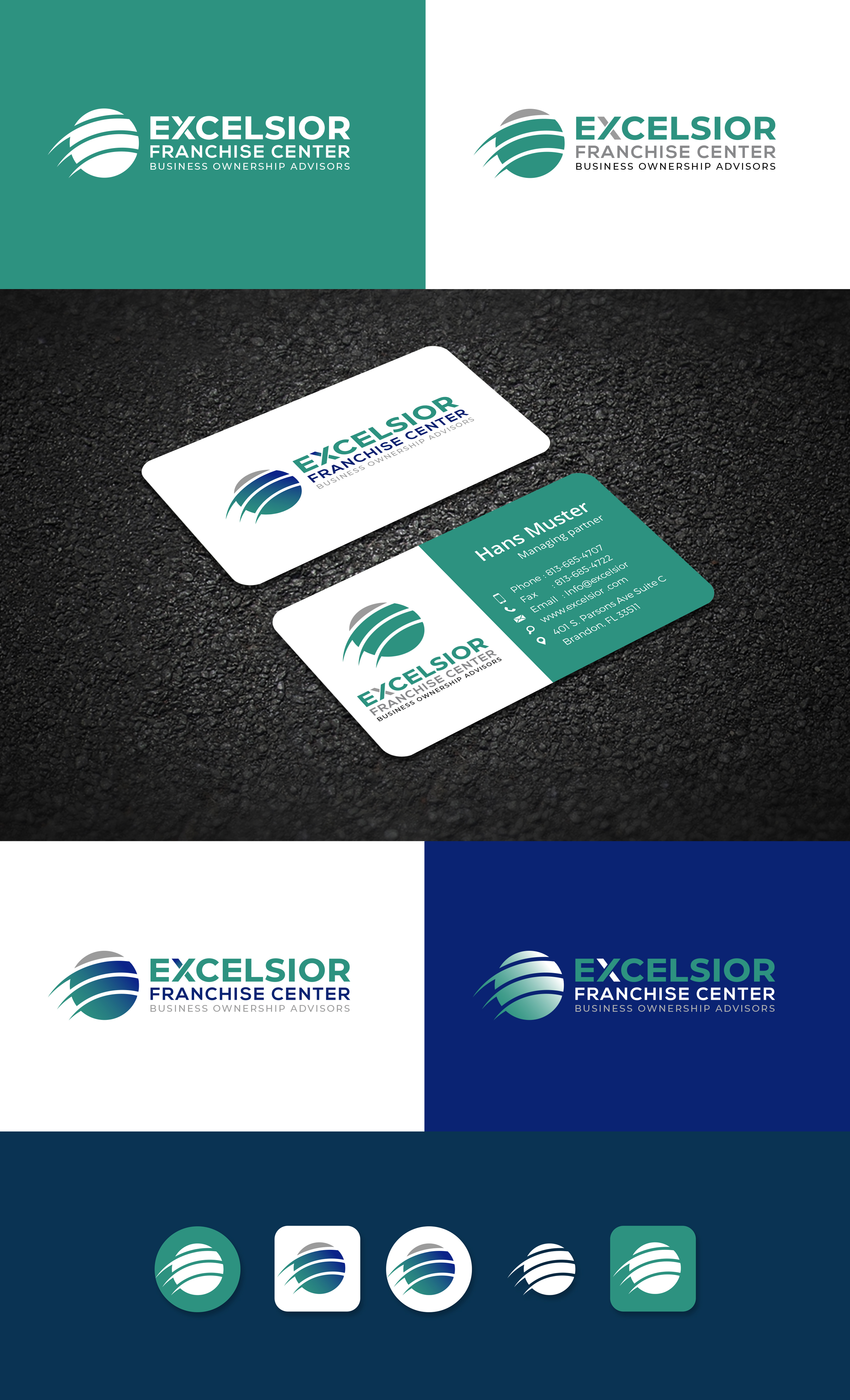 Logo Design by Logooos for Excelsior Franchise Center | Design #28604879