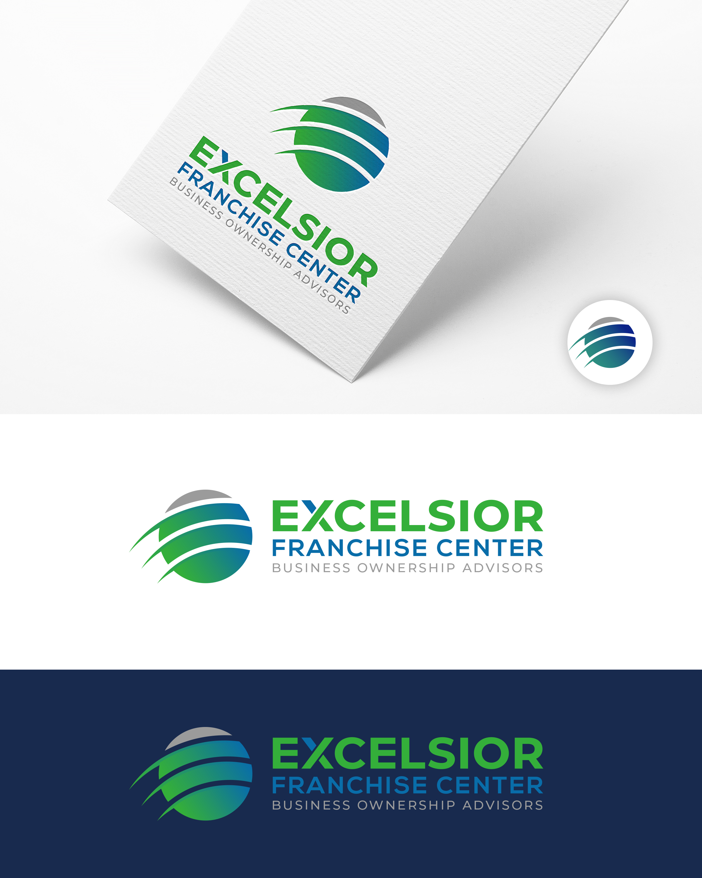 Diseño de Logo por Logooos para Excelsior Franchise Center | Diseño #28616948