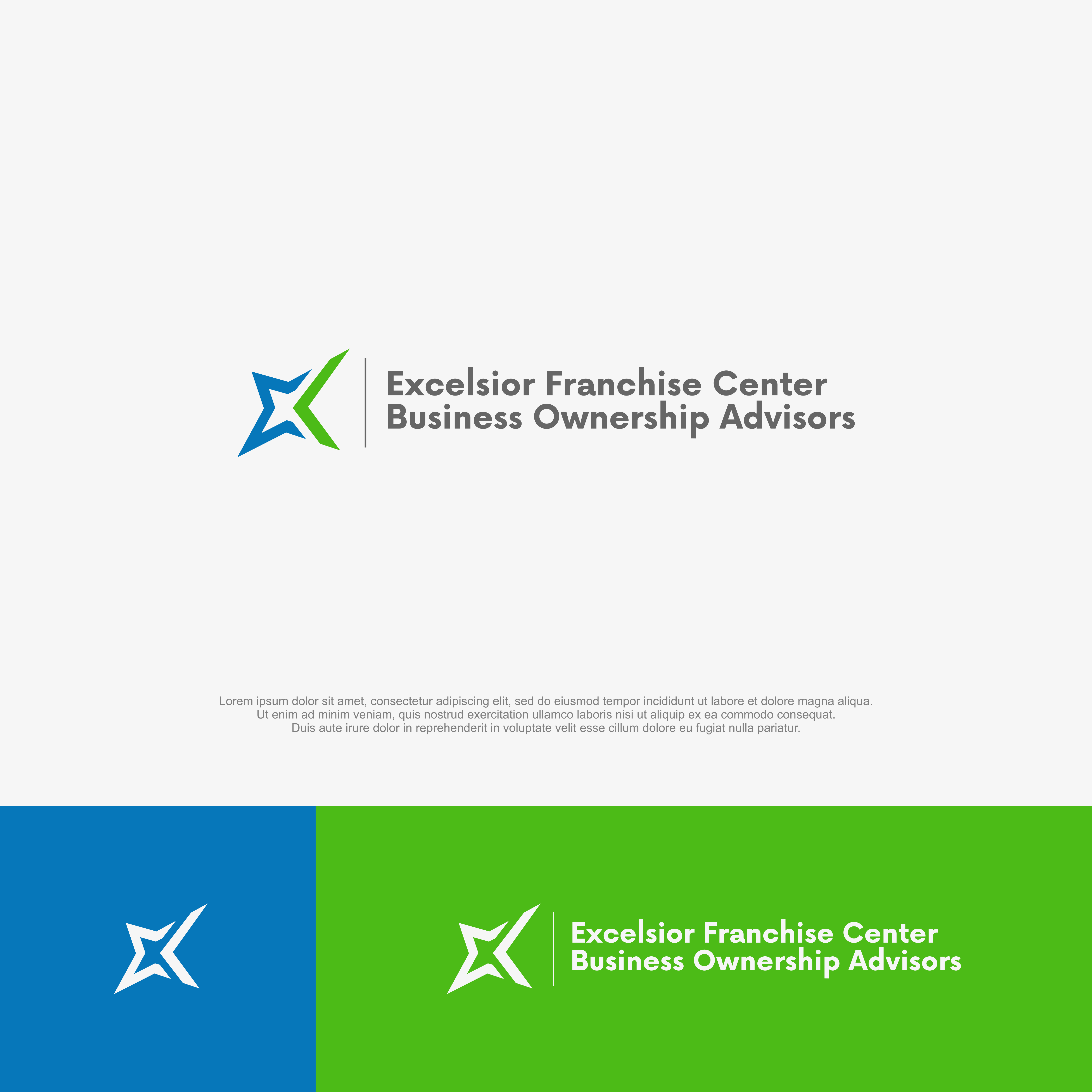 Diseño de Logo por R!CKY para Excelsior Franchise Center | Diseño #28530331