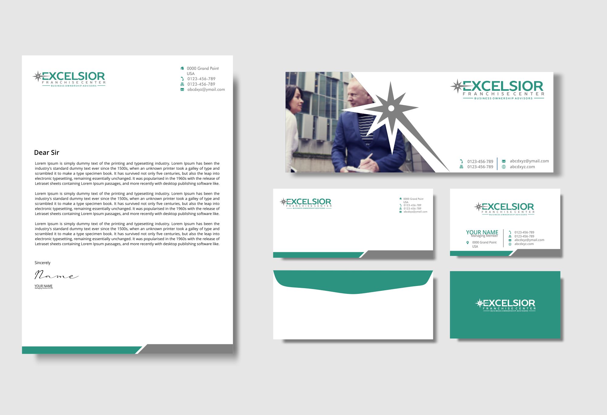 Logo Design by 92logo for Excelsior Franchise Center | Design #28524900