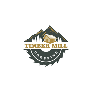 Timber Mill Crossing | Logo Design by Logo of god