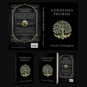 Book Title: The Goddess' Promise. Author Name: Estelle Gillingham | Book Cover Design by aj
