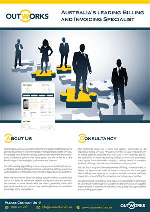 Brochure Design by Biswajit for this project | Design: #815900