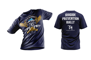 Event Shirt for Suicide Prevention Motorcycle rally | Diseño de Camiseta por Sergio Coelho