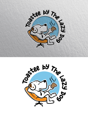 Toastee by The Lazy Dog | Design de Logo par LogoPoko