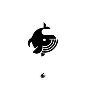 whale with penis | Logo-Design von MOH Studio