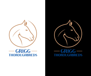 Logo Design by candycream for Grigg Thoroughbreds | Design: #28523653