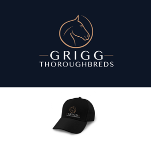 Logo Design by Enz67 for Grigg Thoroughbreds | Design #28523604