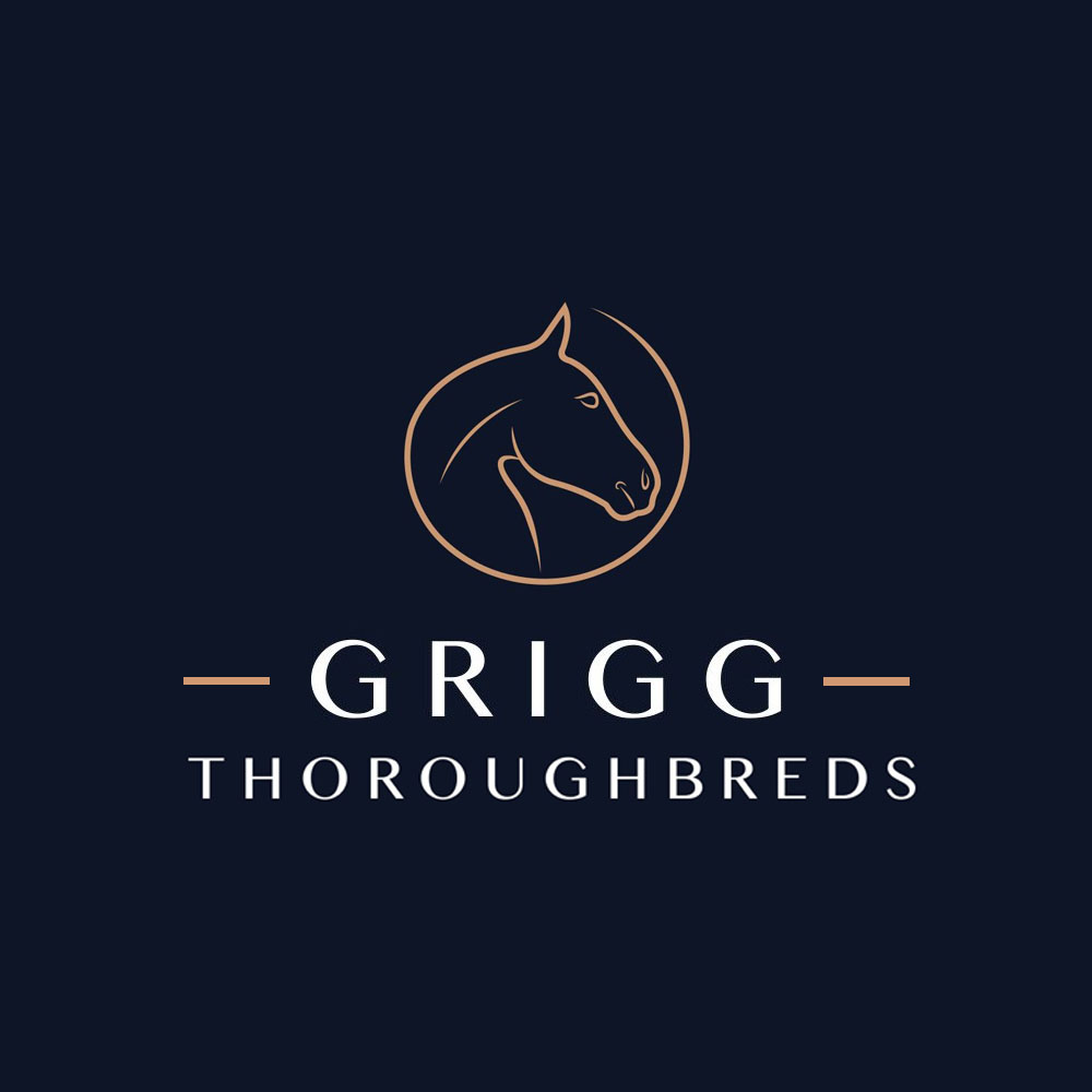 Logo Design by AlexMorisseau for Grigg Thoroughbreds | Design #28522775