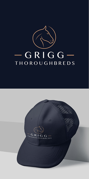 Logo Design by AlexMorisseau for Grigg Thoroughbreds | Design: #28522856