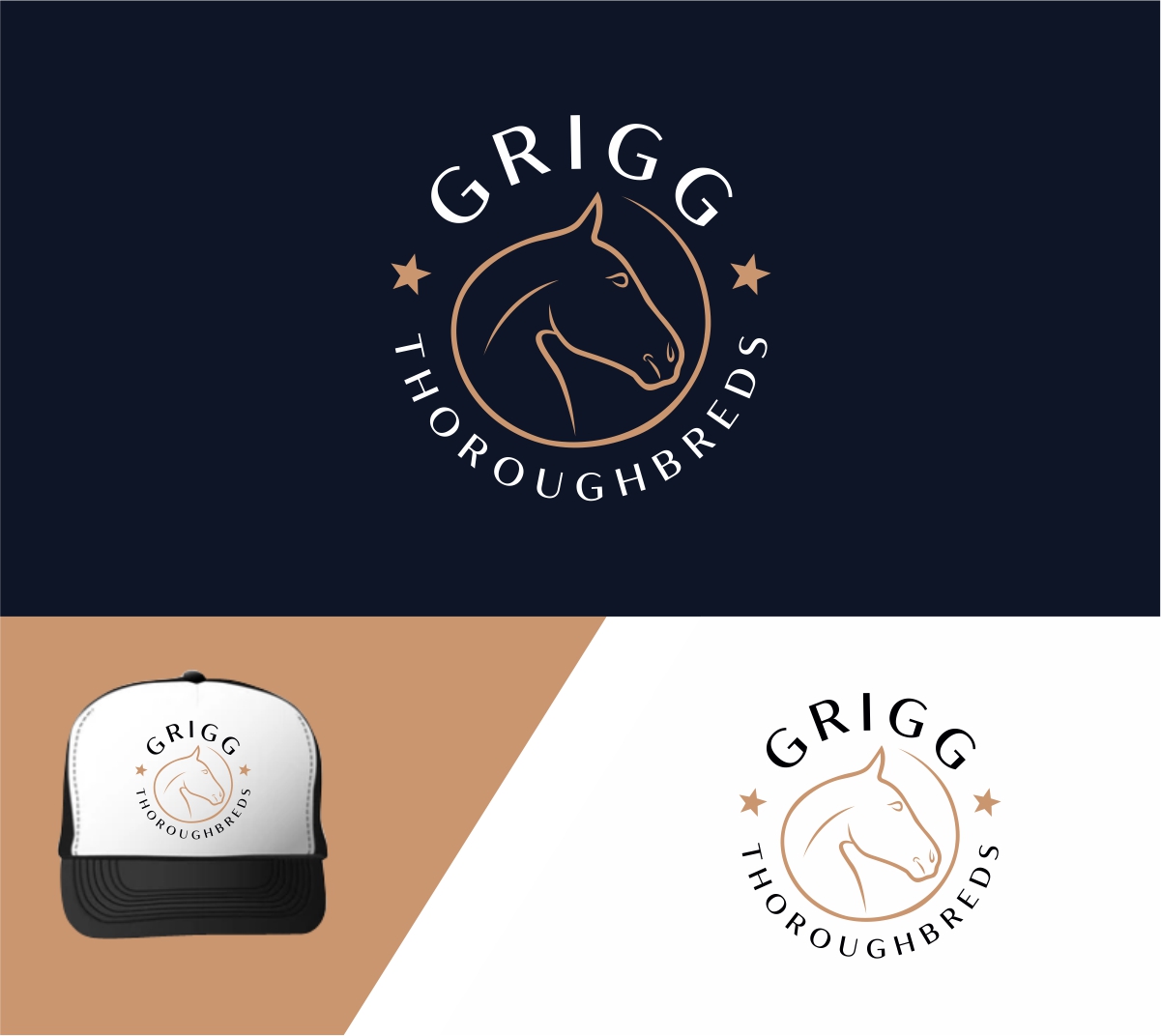 Design de Logo par pachilakili pour Grigg Thoroughbreds | Design #28523104