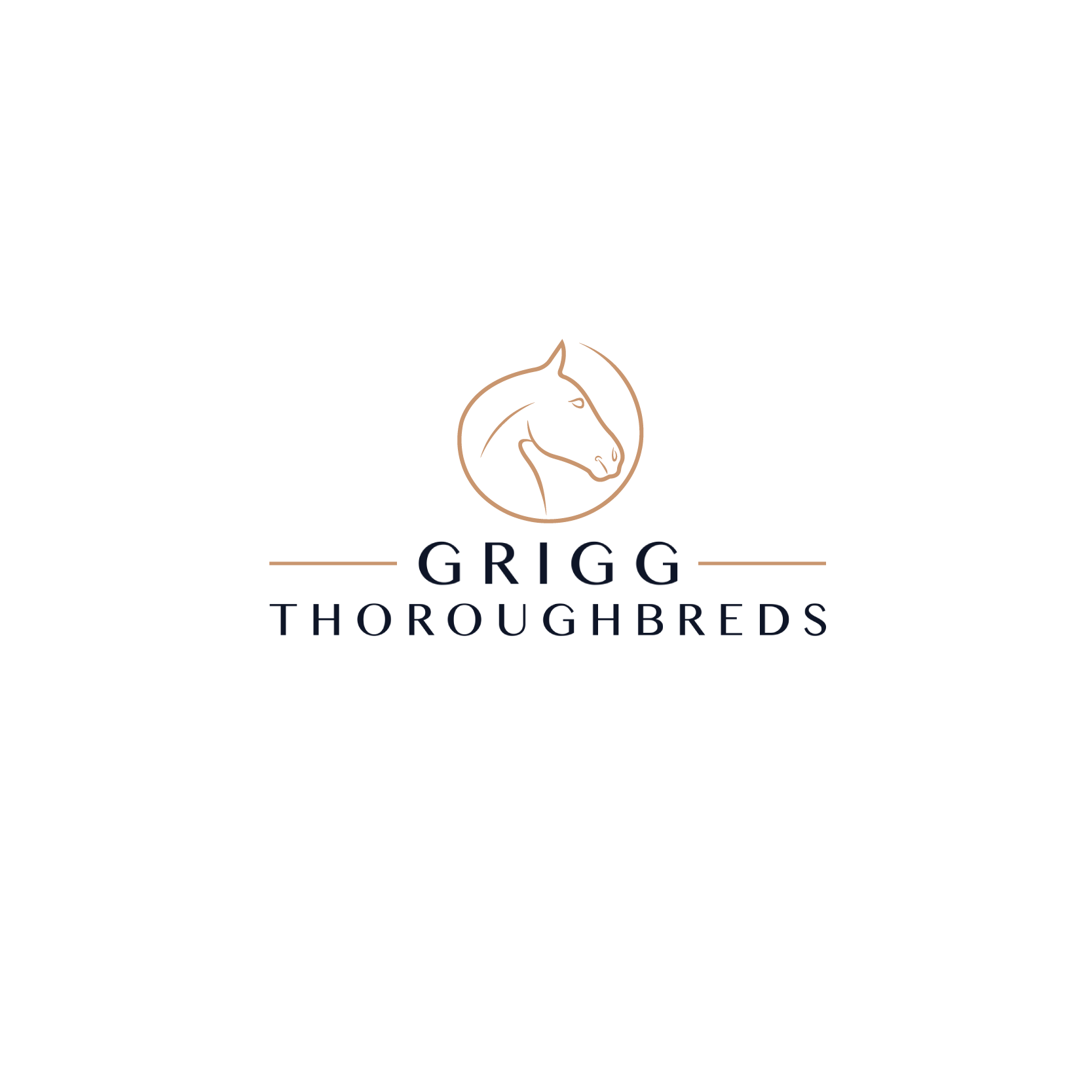 Logo Design by NeoGDesign for Grigg Thoroughbreds | Design #28521205