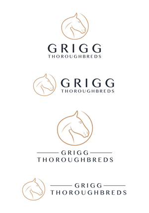 Logo Design by cjssan for Grigg Thoroughbreds | Design: #28522079