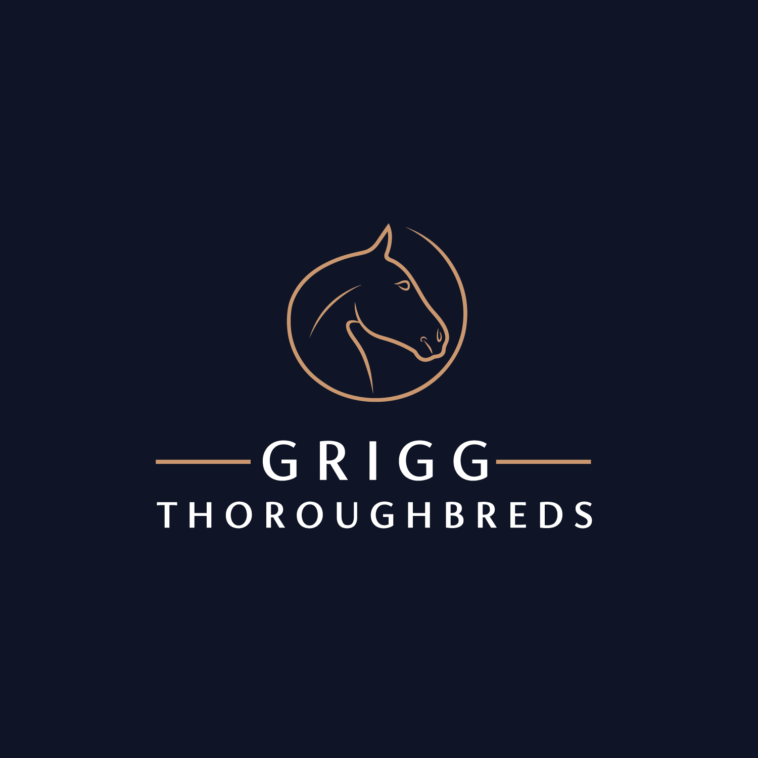 Logo Design by geni for Grigg Thoroughbreds | Design #28523306