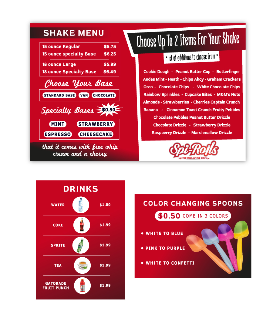 Menu Design by kaasmie for this project | Design: #28587043