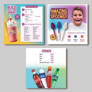 Menu Design by aliimran for this project | Design: #28537020