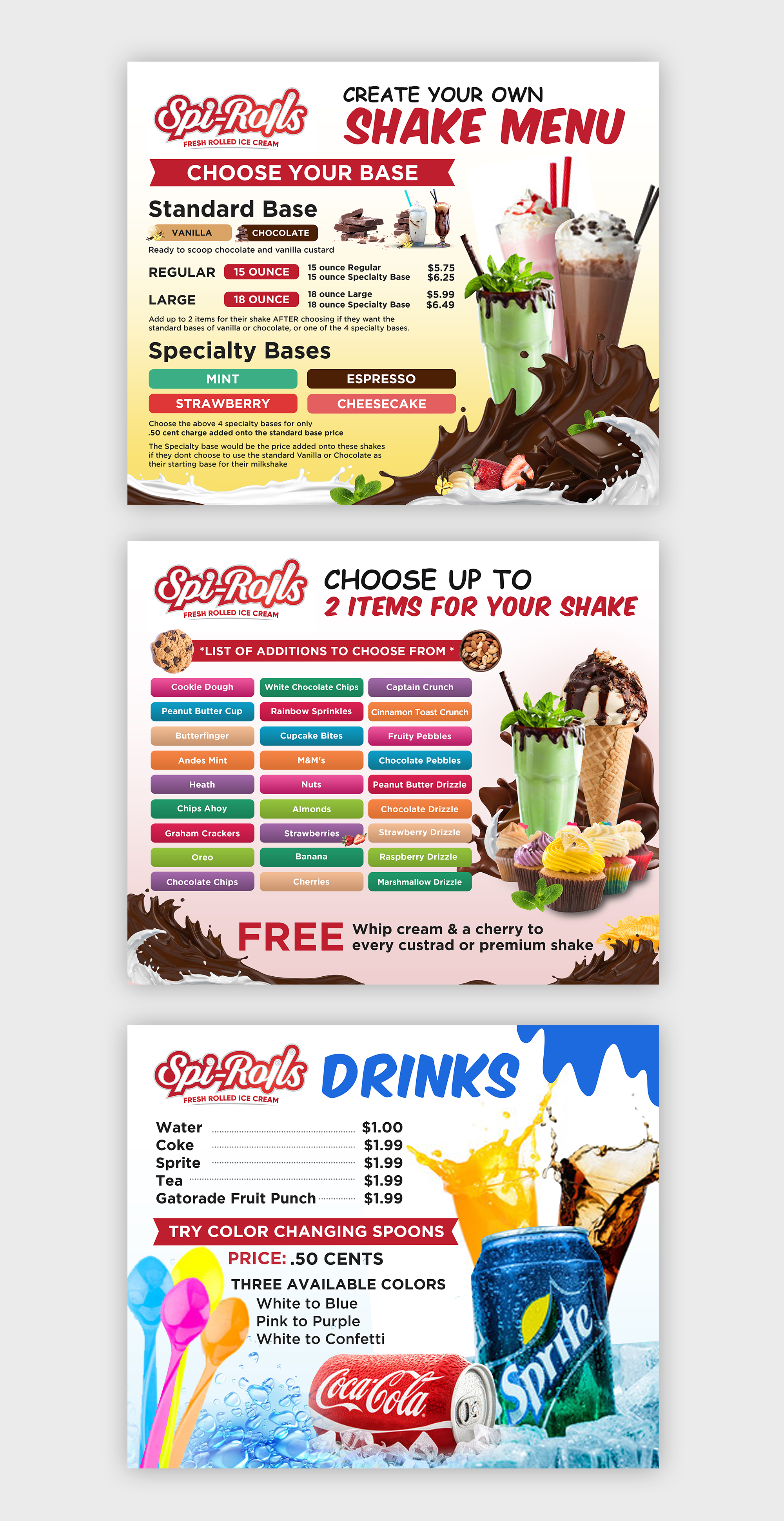 Menu Design by debdesign for this project | Design #28561191