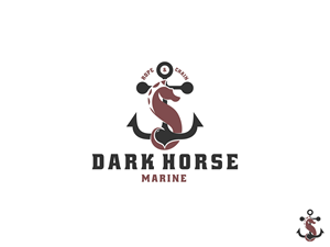 Dark Horse Marine Rope & Chain | Logo Design by allynien
