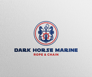 Logo Design by R1F4N for Dark Horse Marine, LLC | Design: #28548861