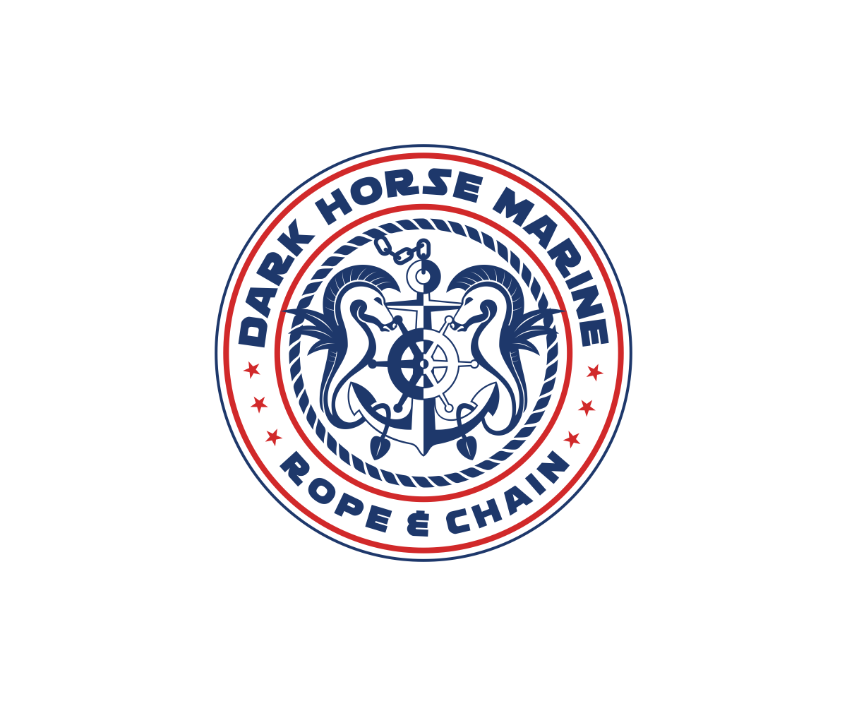 Logo Design by R1F4N for Dark Horse Marine, LLC | Design #28555901