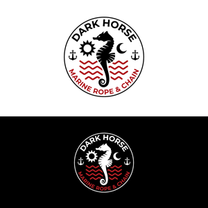 Logo Design by brand maker for Dark Horse Marine, LLC | Design: #28533411