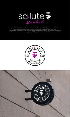 Logo Design by farady for Salute Market  | Design: #28550094