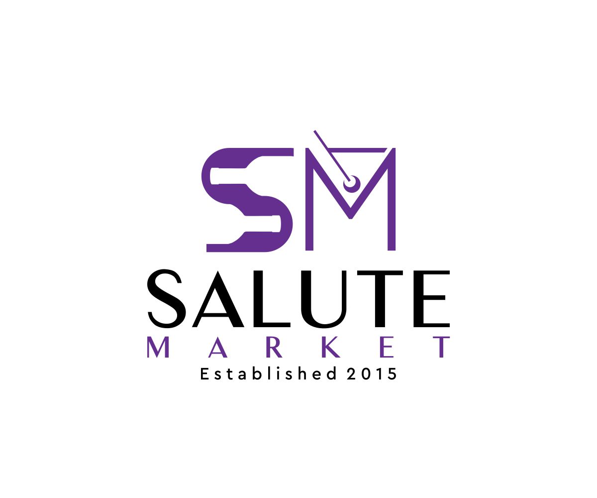 Logo Design by Thati Designs for Salute Market  | Design #28524540