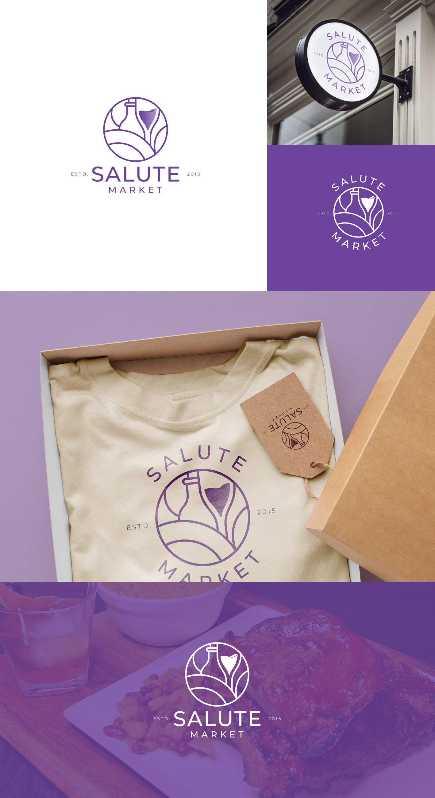Logo Design by ivan for Salute Market  | Design #28548886