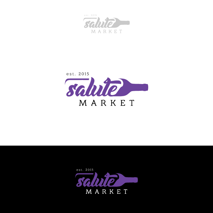 Logo Design by Lykos for Salute Market  | Design #28523211