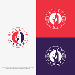 Logo-Design von R!CKY für Salute Market  | Design: #28546212