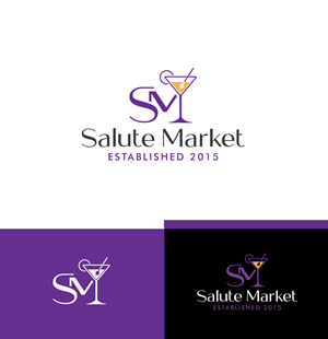 Salute Market / Established 2015 | Logo Design by ecorokerz