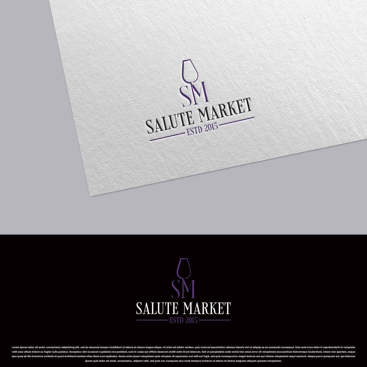 Logo-Design von DesignDUO für Salute Market  | Design #28539232