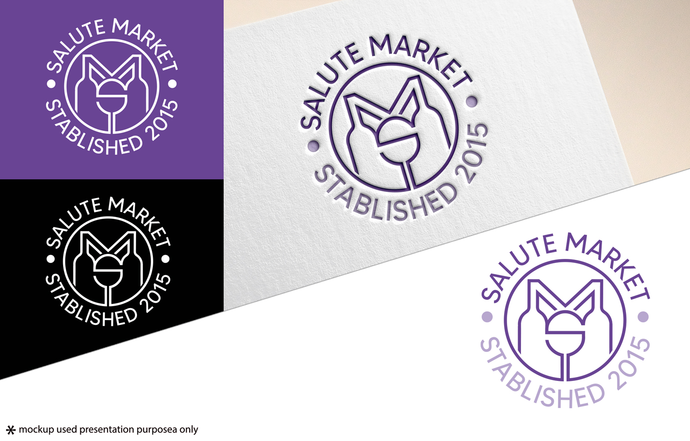 Logo-Design von Rubia@ für Salute Market  | Design #28540551