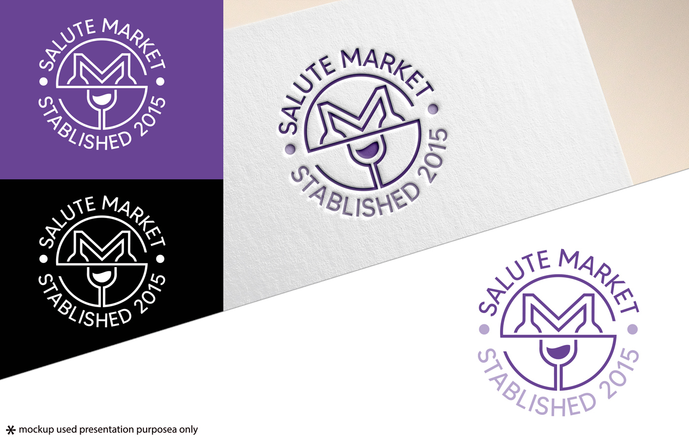 Logo-Design von Rubia@ für Salute Market  | Design #28540552