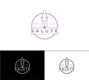 Logo Design by step forward 2 for Salute Market  | Design: #28582596