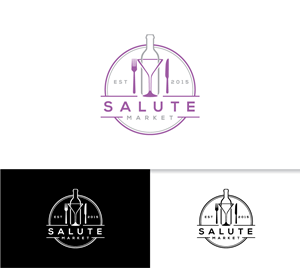 Logo Design by step forward 2 for Salute Market  | Design: #28585299