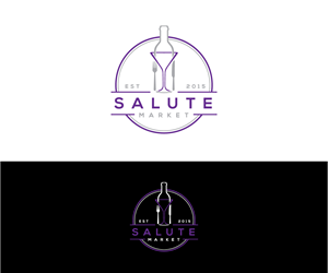 Logo-Design von step forward 2 für Salute Market  | Design: #28806105