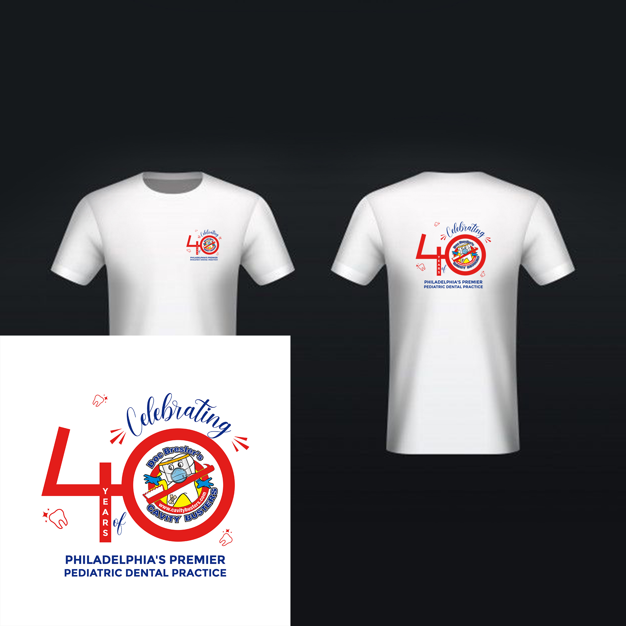 T-shirt Design by Graphic Storm for Doc Bresler's Cavity Busters | Design #28534718