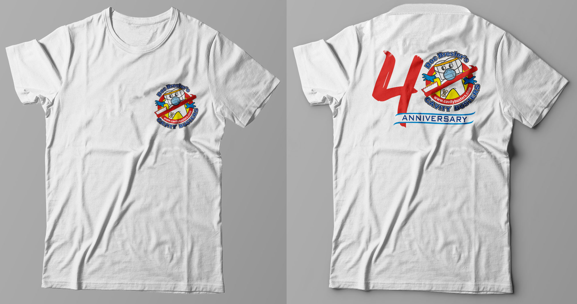 T-shirt Design by O_O NIZAL O_O for Doc Bresler's Cavity Busters | Design #28538262