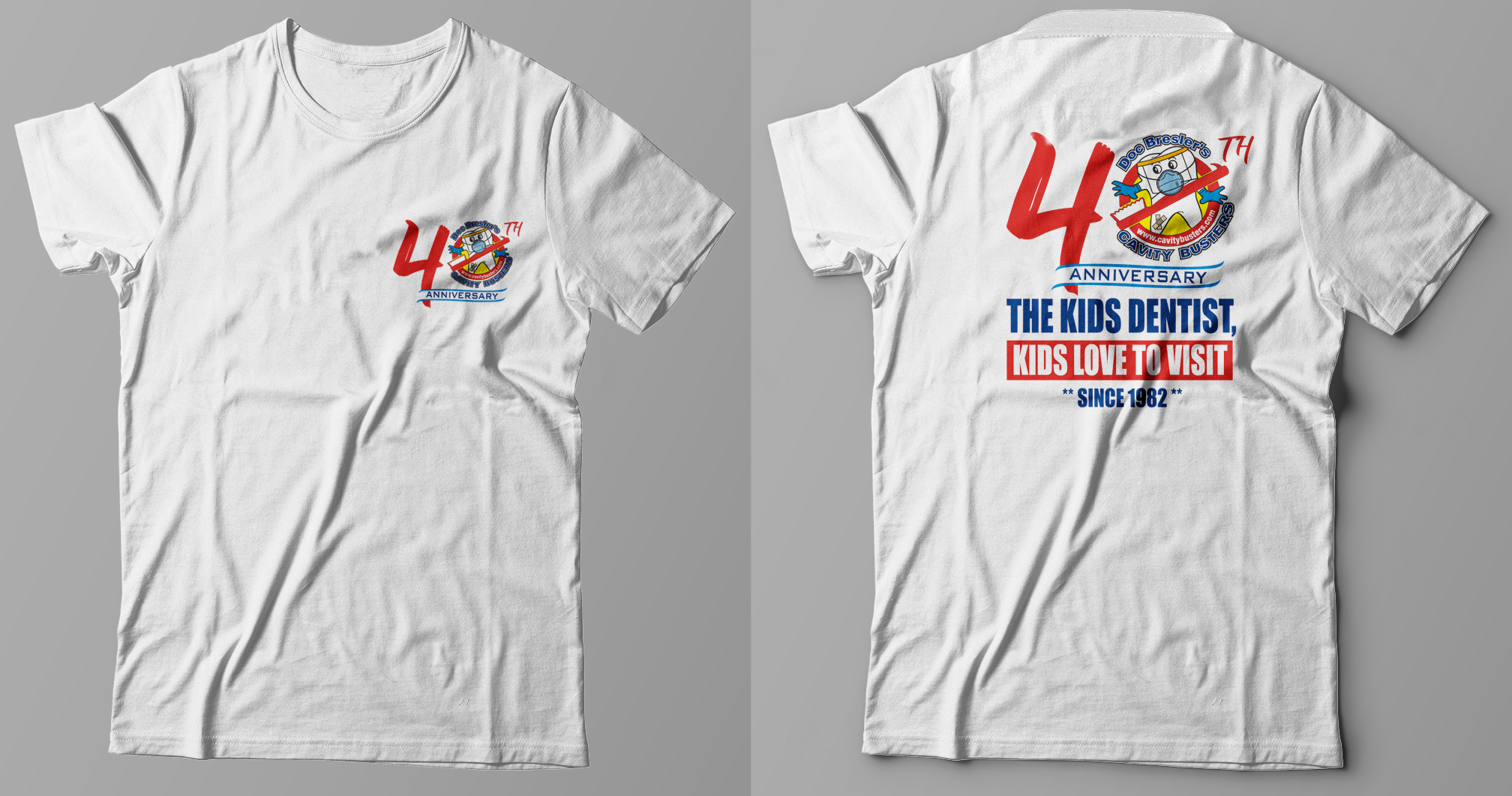 T-shirt Design by O_O NIZAL O_O for Doc Bresler's Cavity Busters | Design #28600853