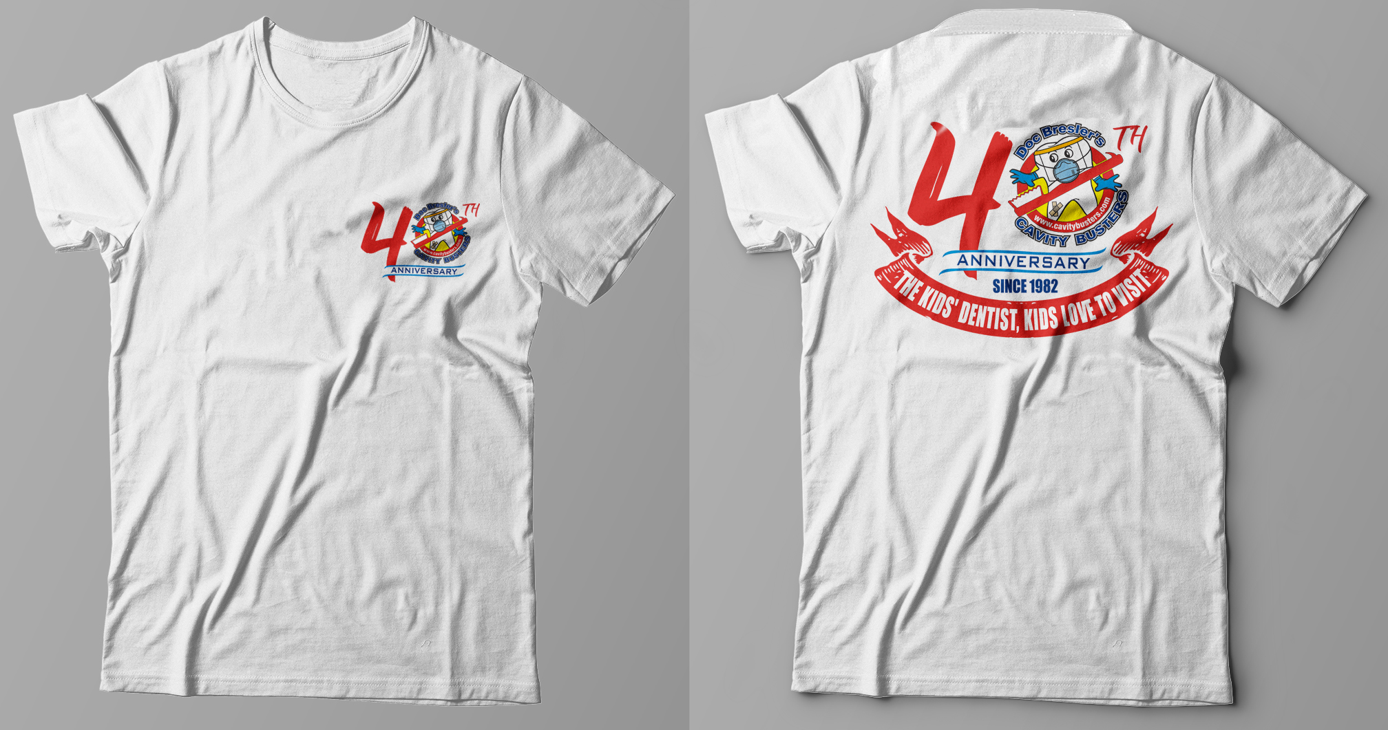 T-shirt Design by O_O NIZAL O_O for Doc Bresler's Cavity Busters | Design #28600947