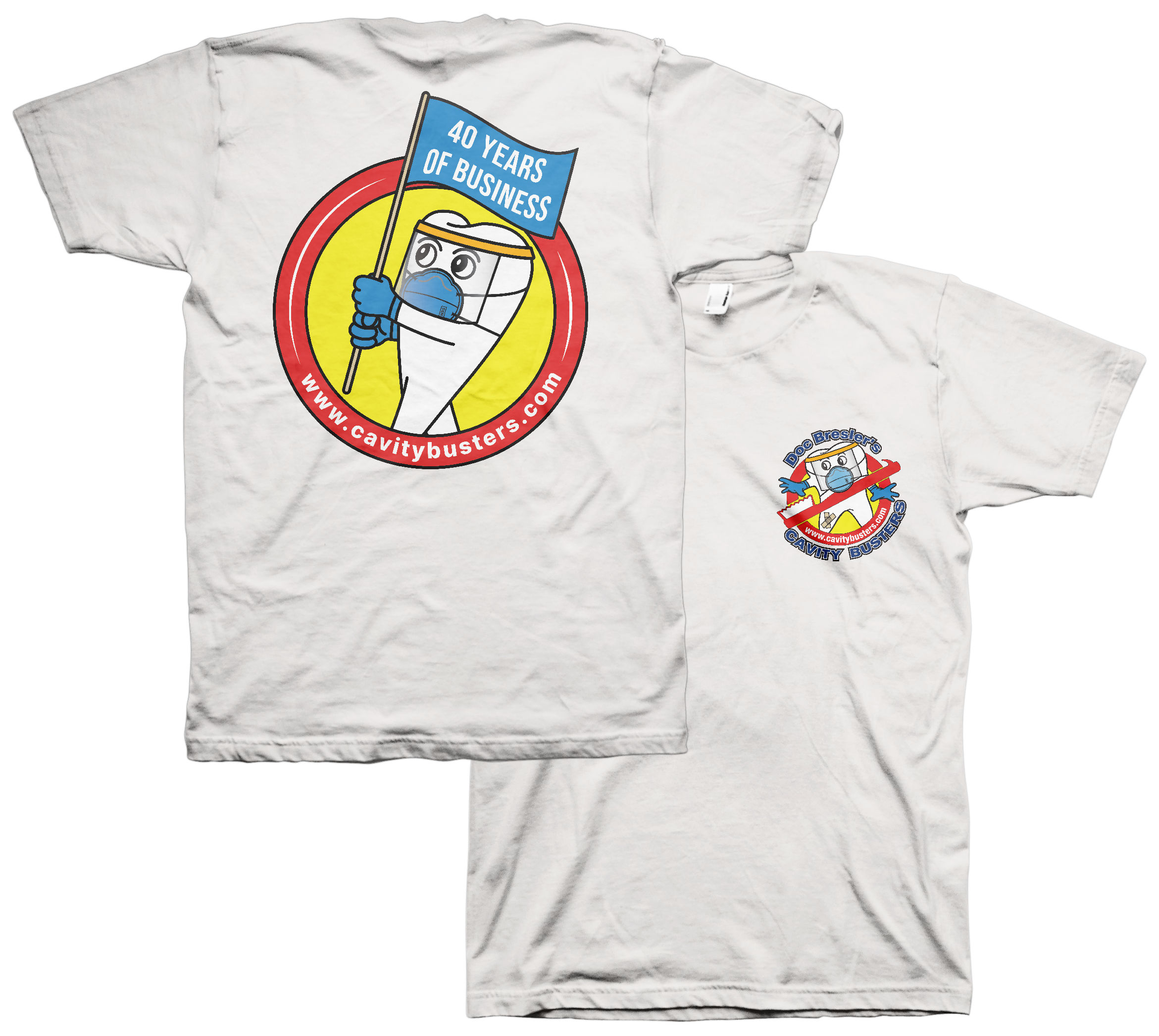 T-shirt Design by Sergiy for Doc Bresler's Cavity Busters | Design #28531441